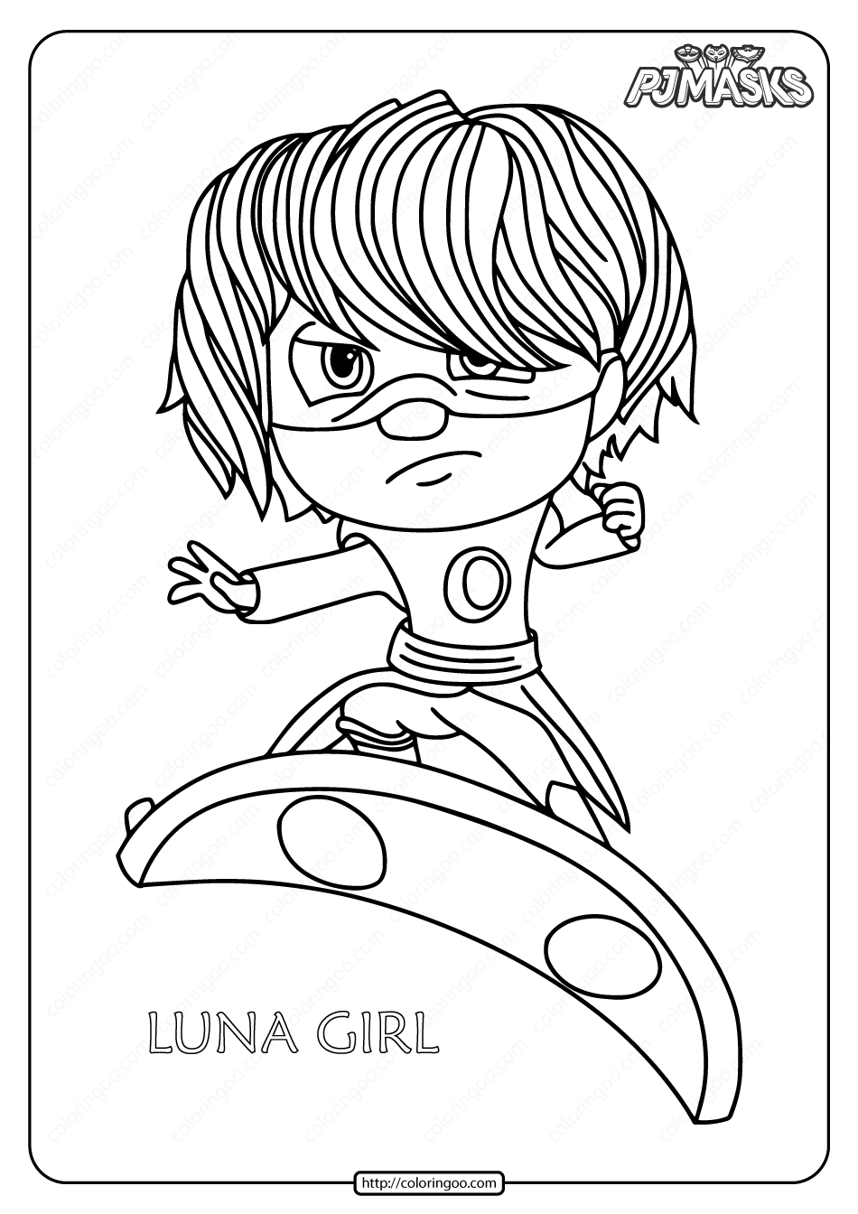 34 Heroic PJ Masks Coloring Pages Printable 20