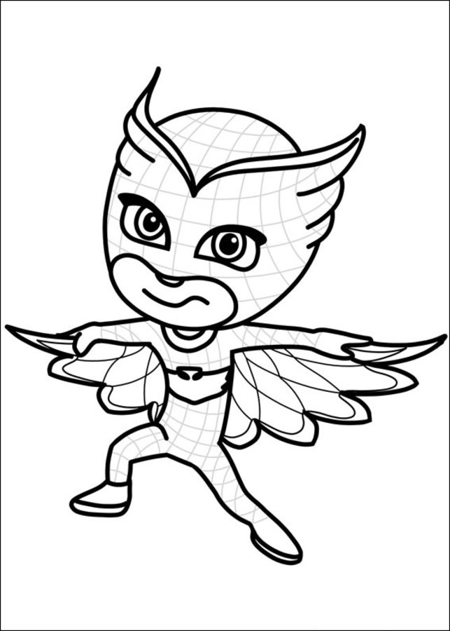 34 Heroic PJ Masks Coloring Pages Printable 22