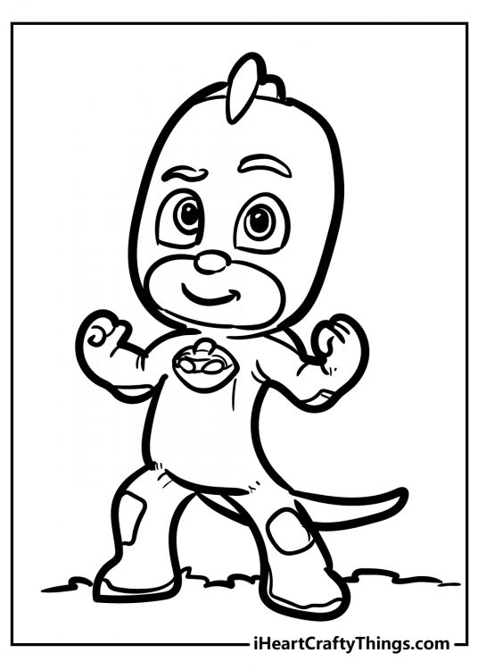 34 Heroic PJ Masks Coloring Pages Printable 26