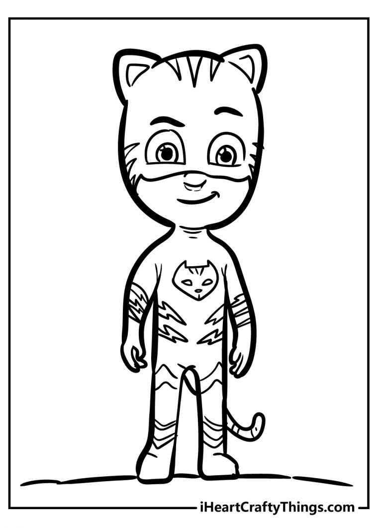 34 Heroic PJ Masks Coloring Pages Printable 27