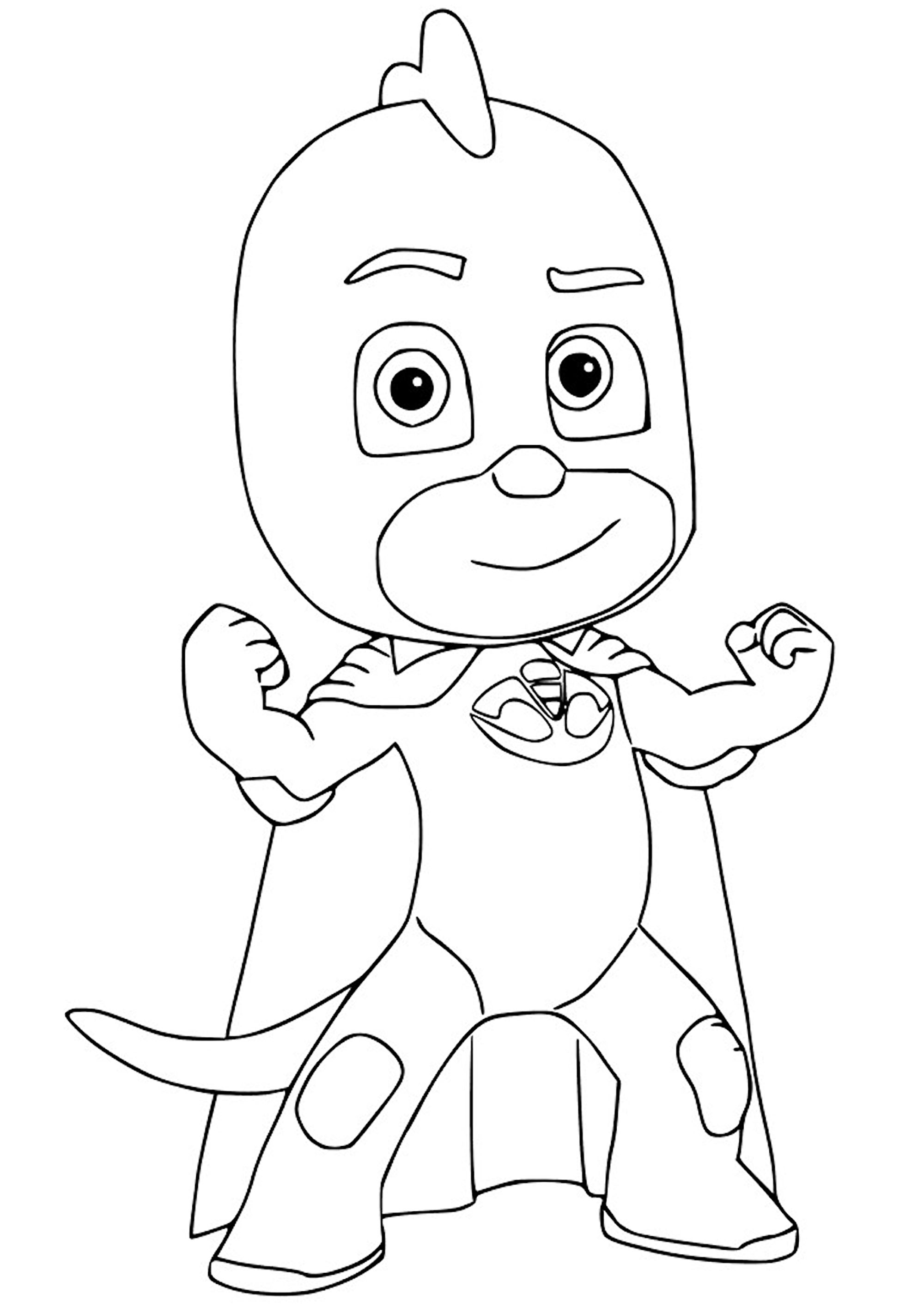 34 Heroic PJ Masks Coloring Pages Printable 28