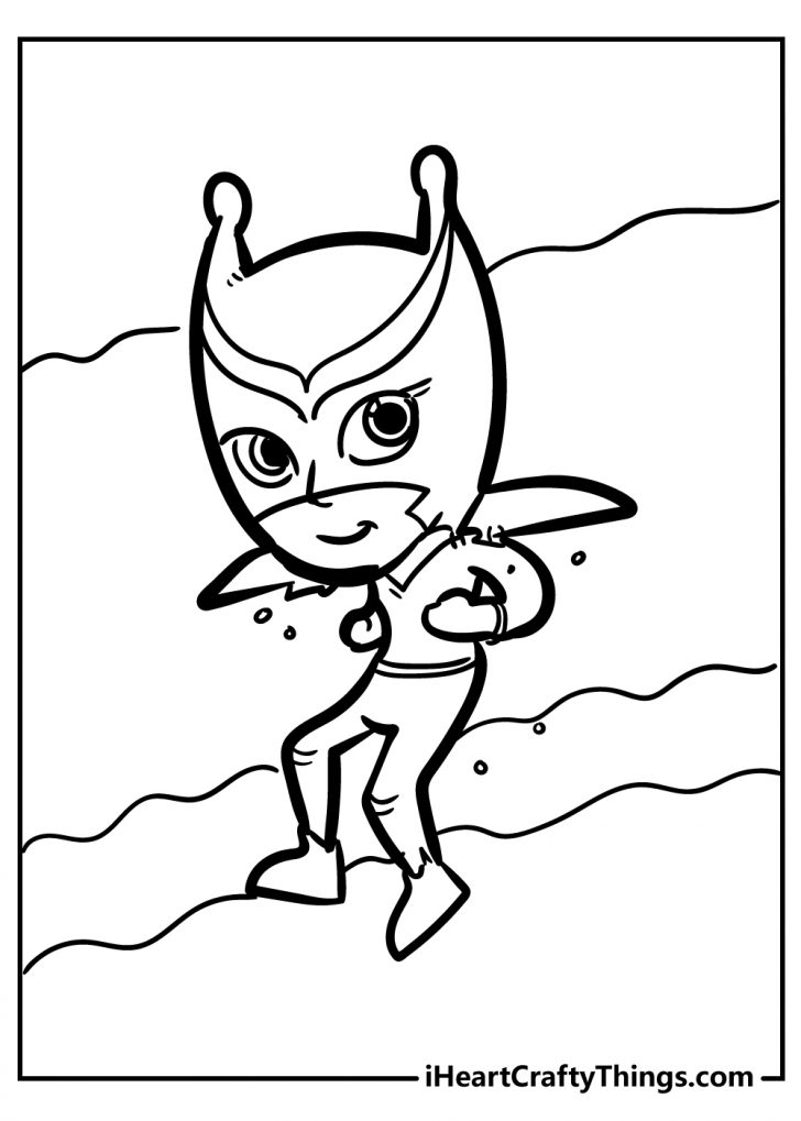 34 Heroic PJ Masks Coloring Pages Printable 30