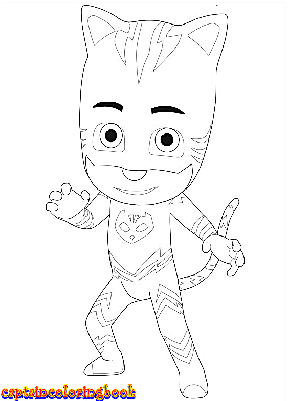 34 Heroic PJ Masks Coloring Pages Printable 31