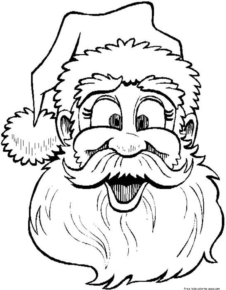 34 Jolly Santa Claus Coloring Pages Printable 14