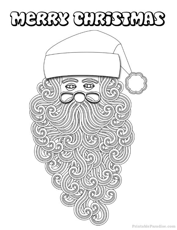 34 Jolly Santa Claus Coloring Pages Printable 15