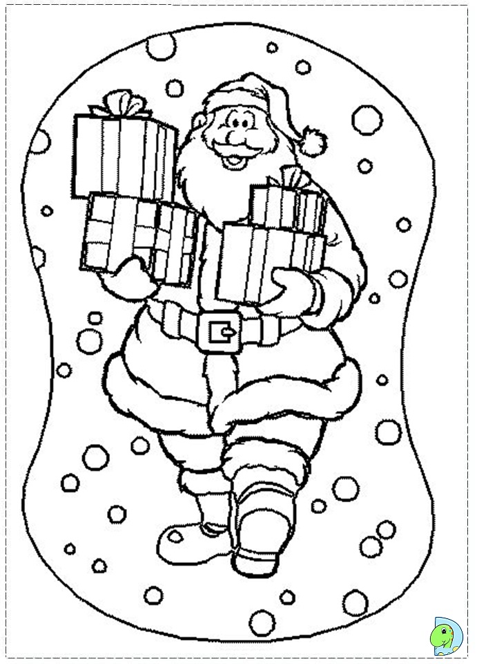 34 Jolly Santa Claus Coloring Pages Printable 17