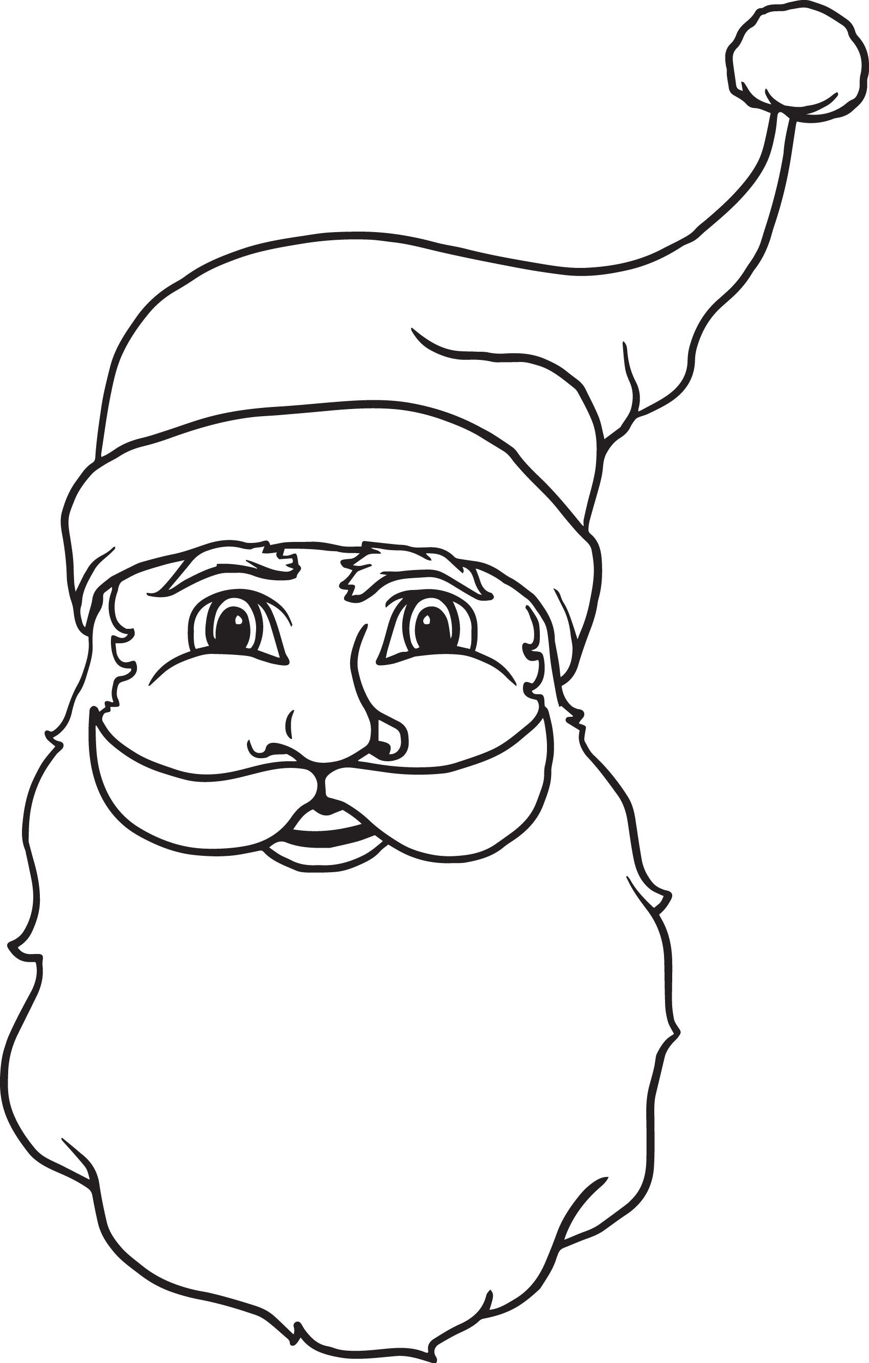 34 Jolly Santa Claus Coloring Pages Printable 18