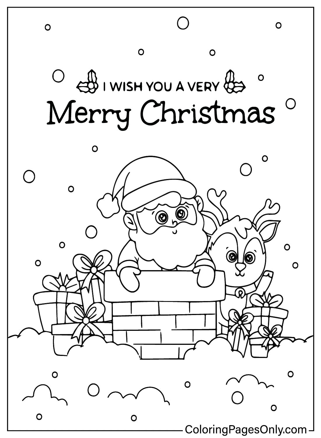 34 Jolly Santa Claus Coloring Pages Printable 25