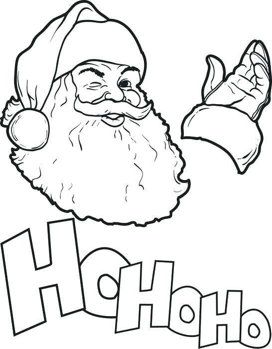 34 Jolly Santa Claus Coloring Pages Printable 29