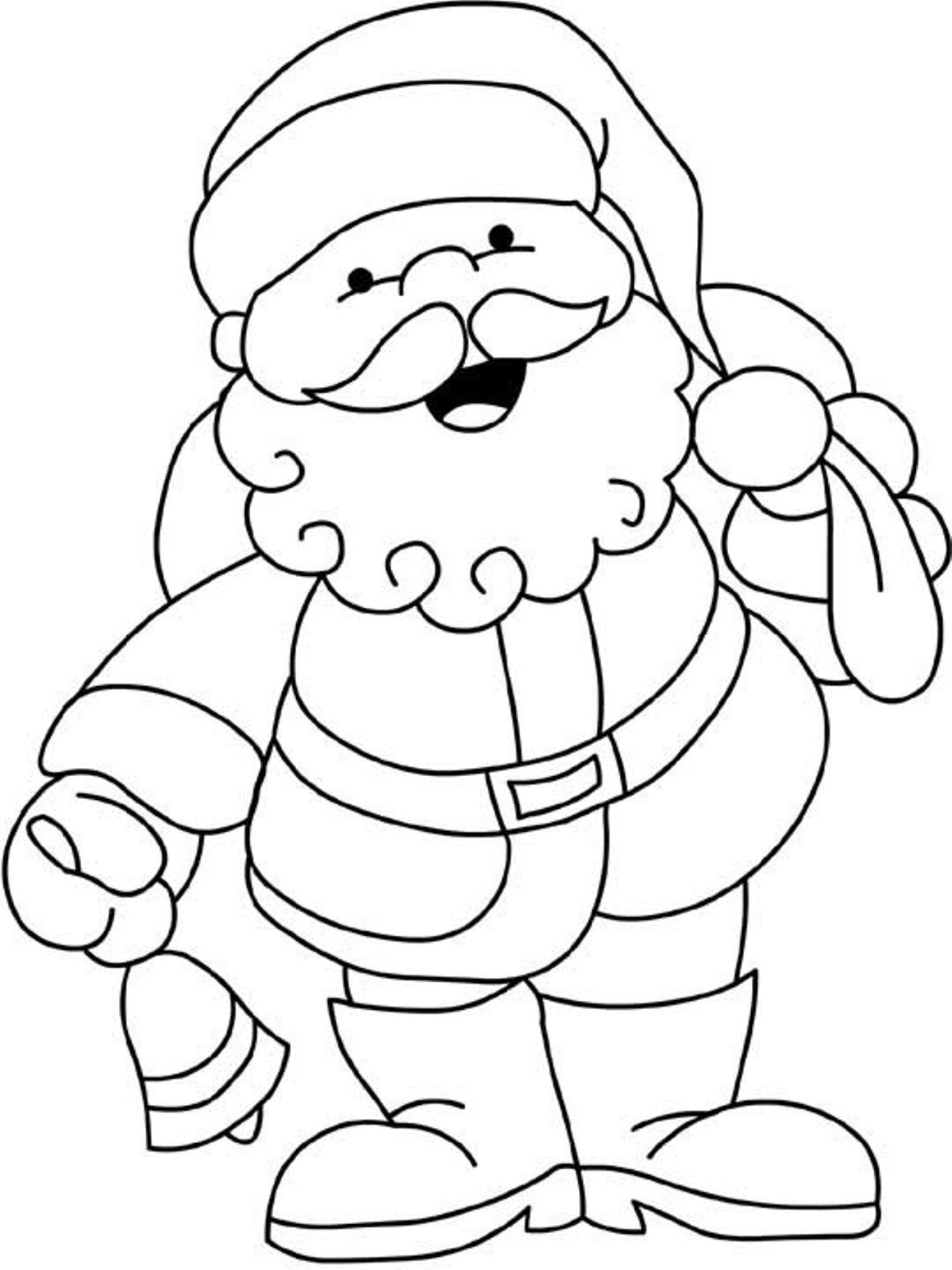 34 Jolly Santa Claus Coloring Pages Printable 6