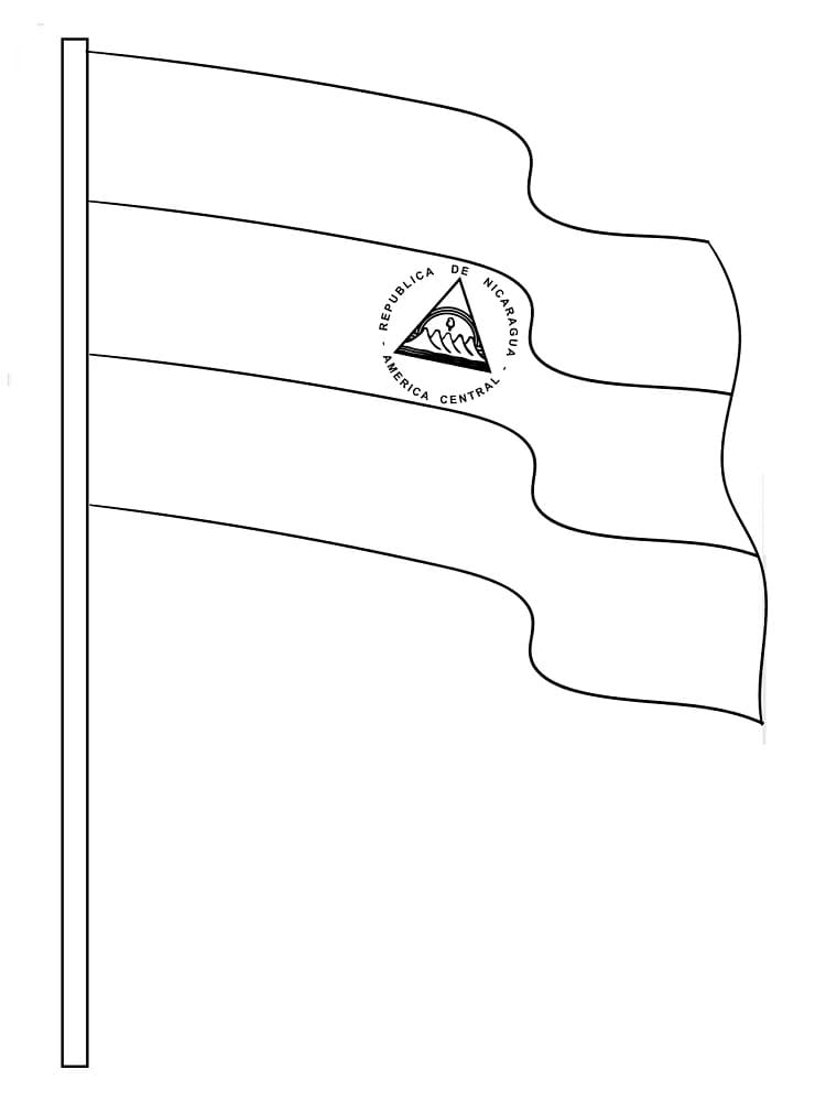 34 Proud Guatemala Flag Coloring Page Printable 15