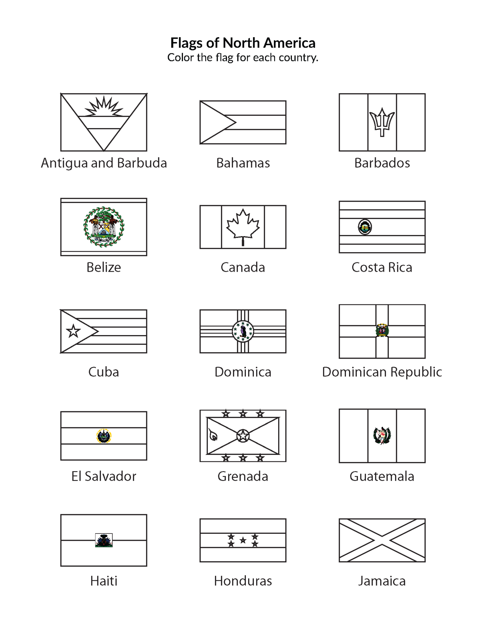 34 Proud Guatemala Flag Coloring Page Printable 16