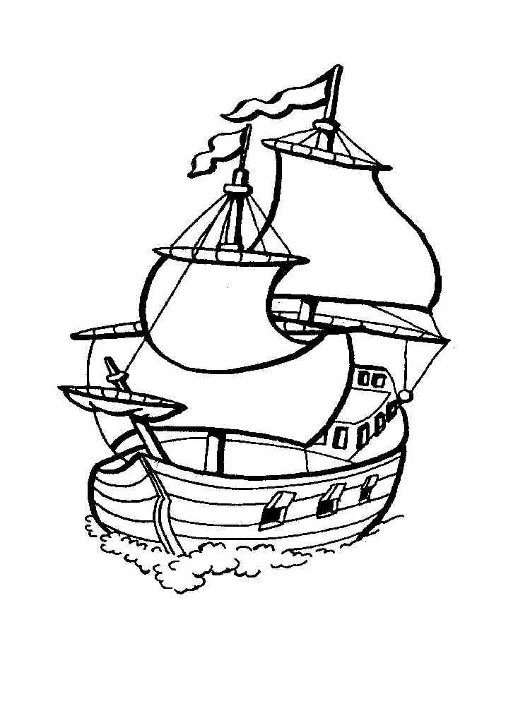 34 Sailboat Coloring Pages Printable 23