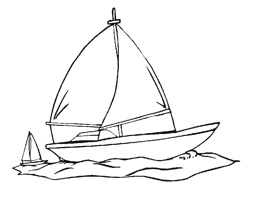 34 Sailboat Coloring Pages Printable 31