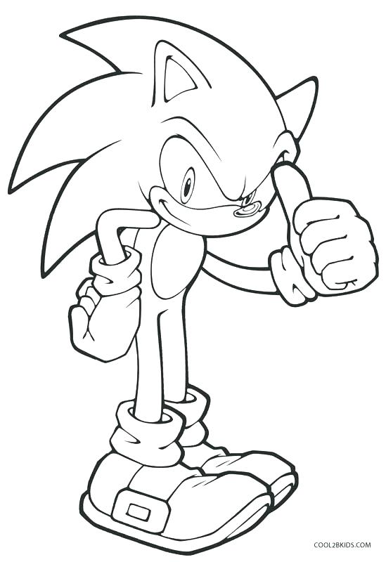 34 Shadow Sonic Coloring Pages Printable 15