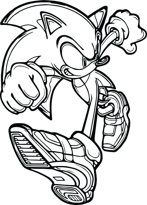 34 Shadow Sonic Coloring Pages Printable 21