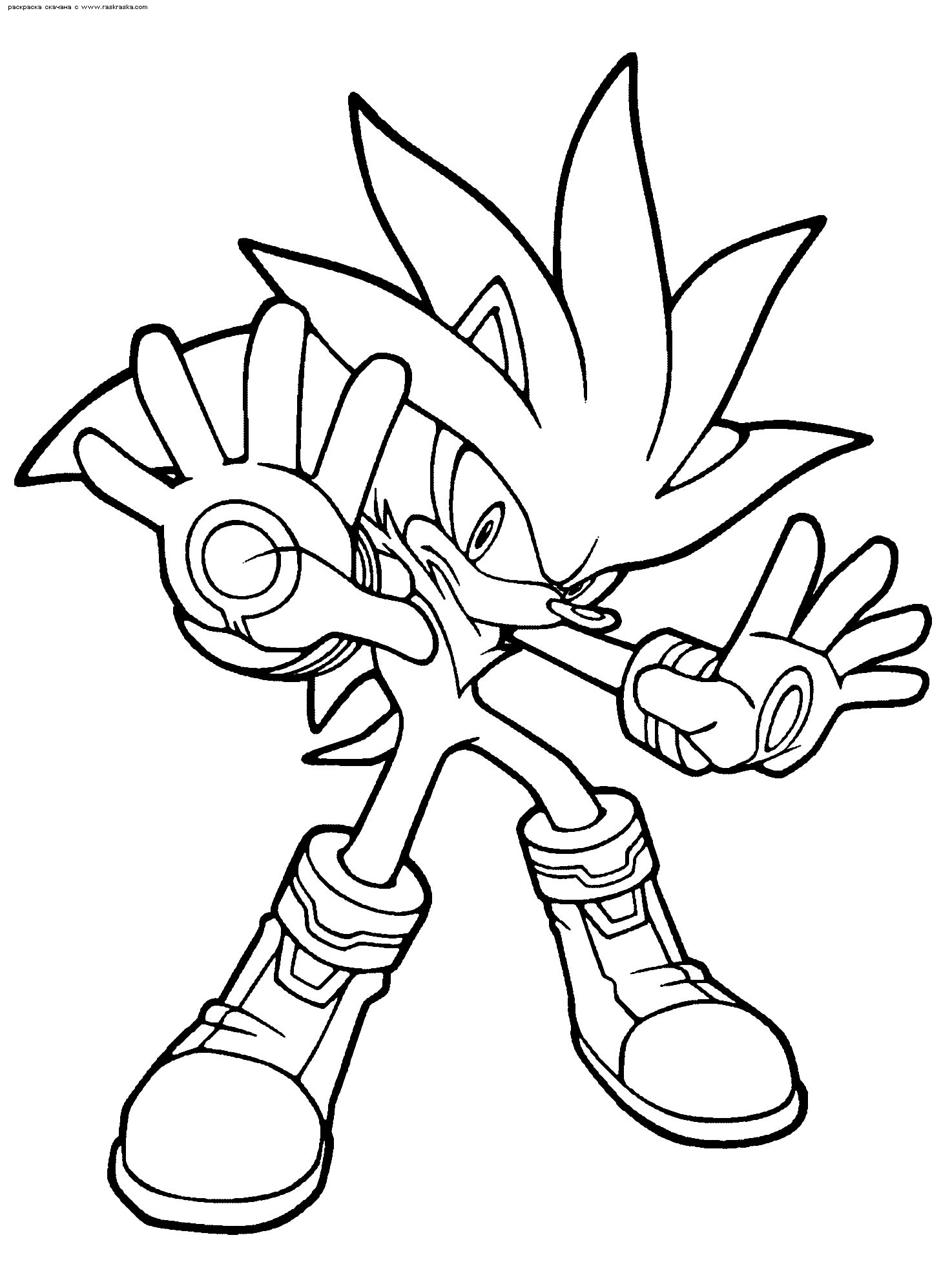 34 Shadow Sonic Coloring Pages Printable 23