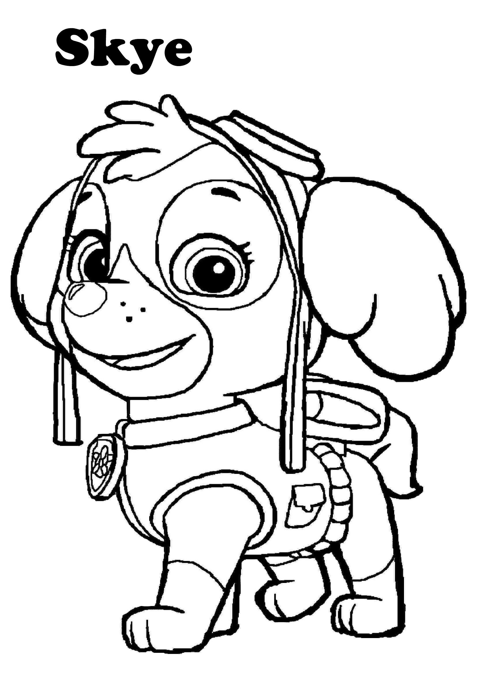 35 Adventurous PAW Patrol Coloring Pages Printable 22