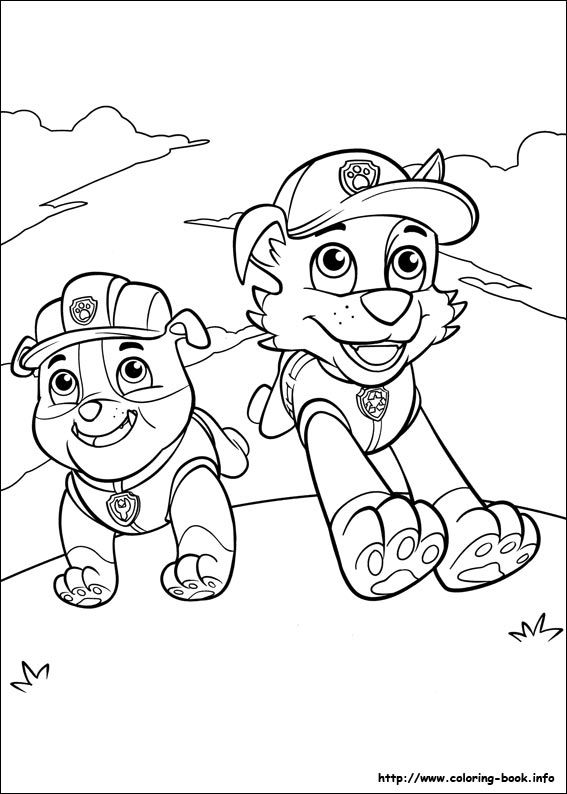 35 Adventurous PAW Patrol Coloring Pages Printable 23