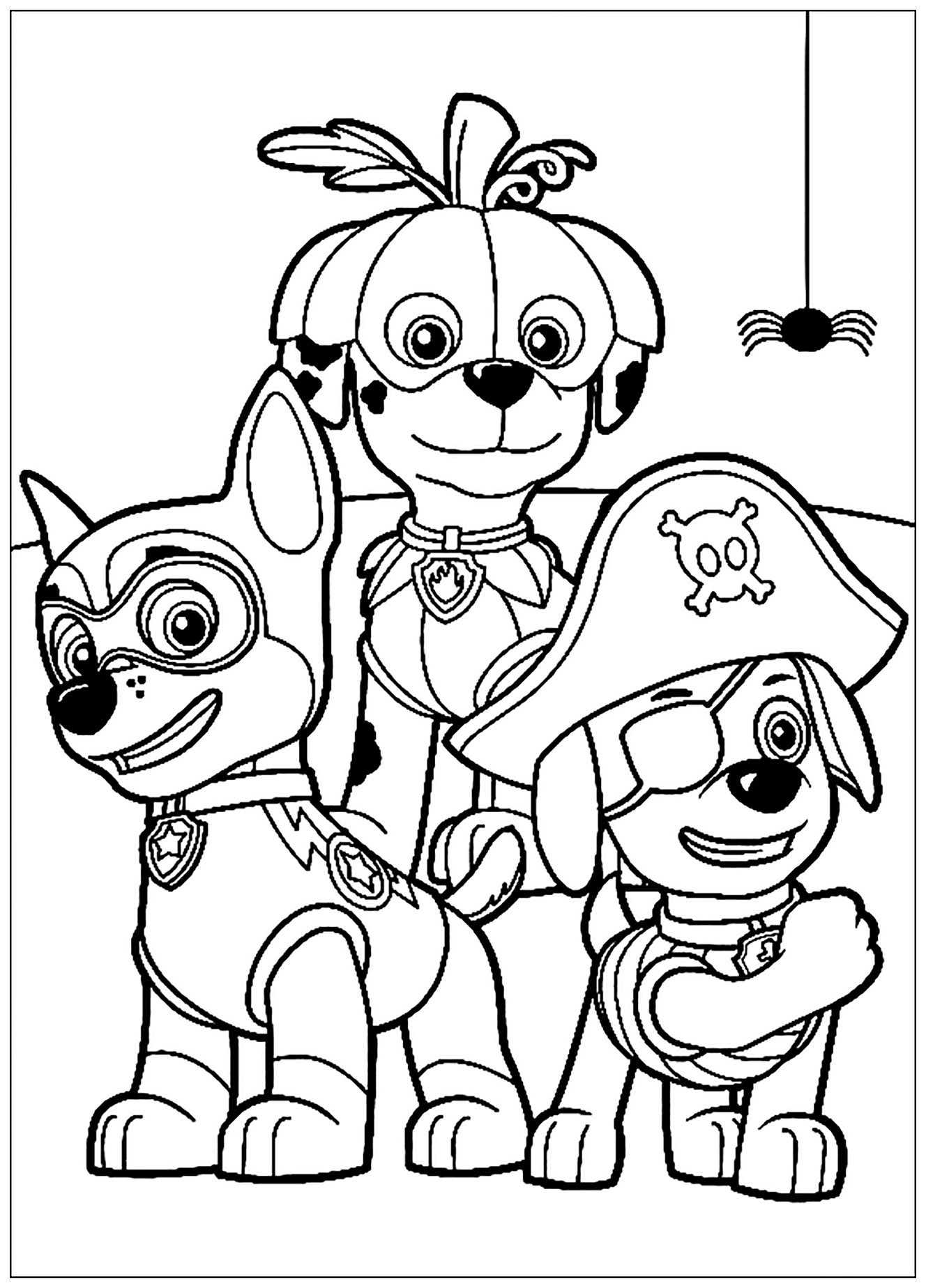 35 Adventurous PAW Patrol Coloring Pages Printable 25