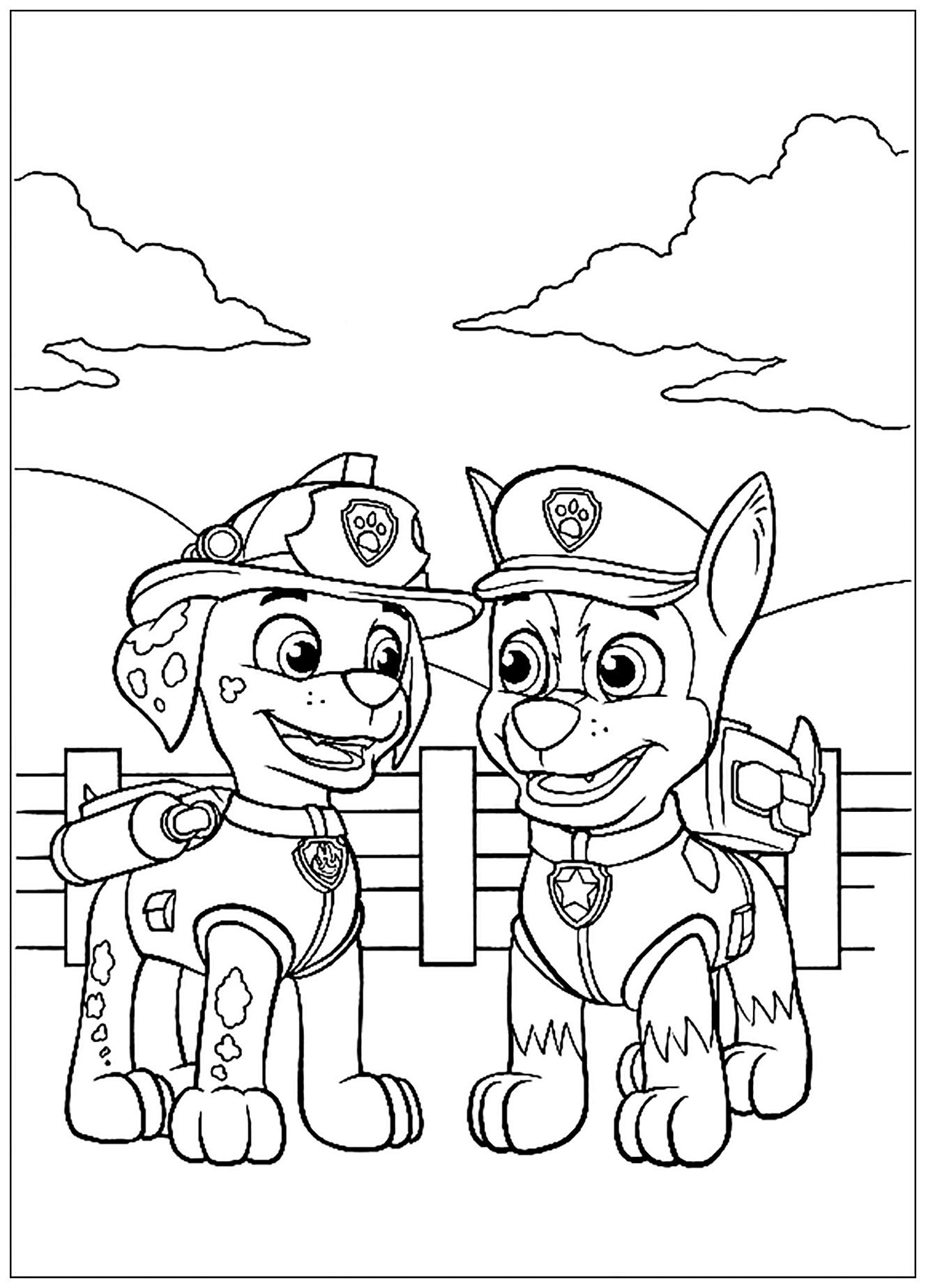 35 Adventurous PAW Patrol Coloring Pages Printable 33