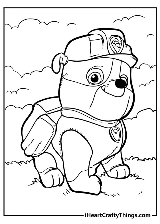 35 Adventurous PAW Patrol Coloring Pages Printable 35