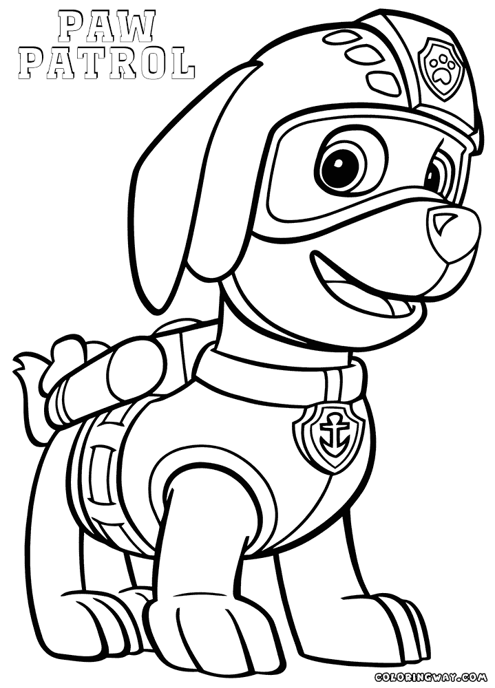 35 Adventurous PAW Patrol Coloring Pages Printable 9