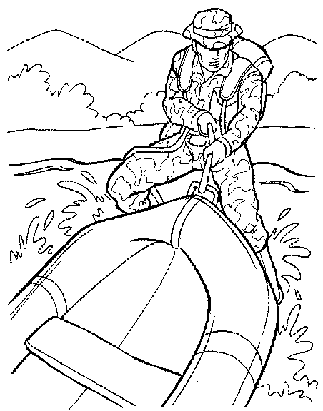 35 Cool Military Coloring Pages Printable 17