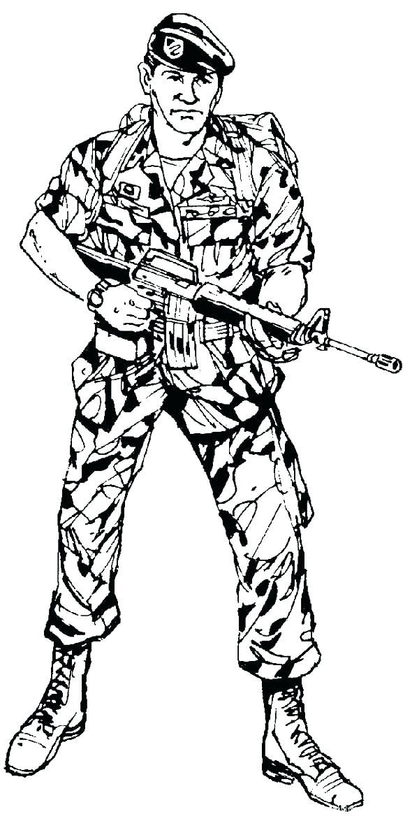 35 Cool Military Coloring Pages Printable 18