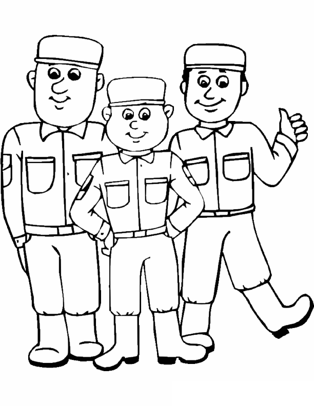 35 Cool Military Coloring Pages Printable 20