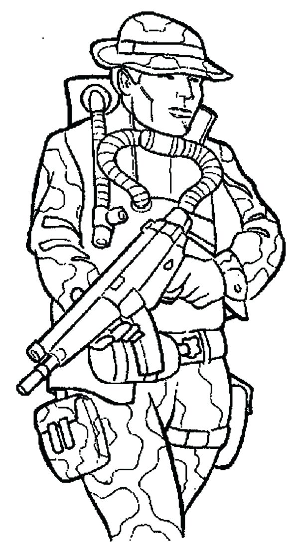 35 Cool Military Coloring Pages Printable 27