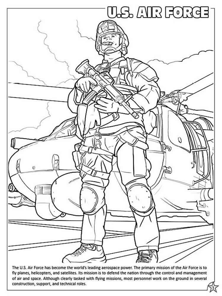 35 Cool Military Coloring Pages Printable 29