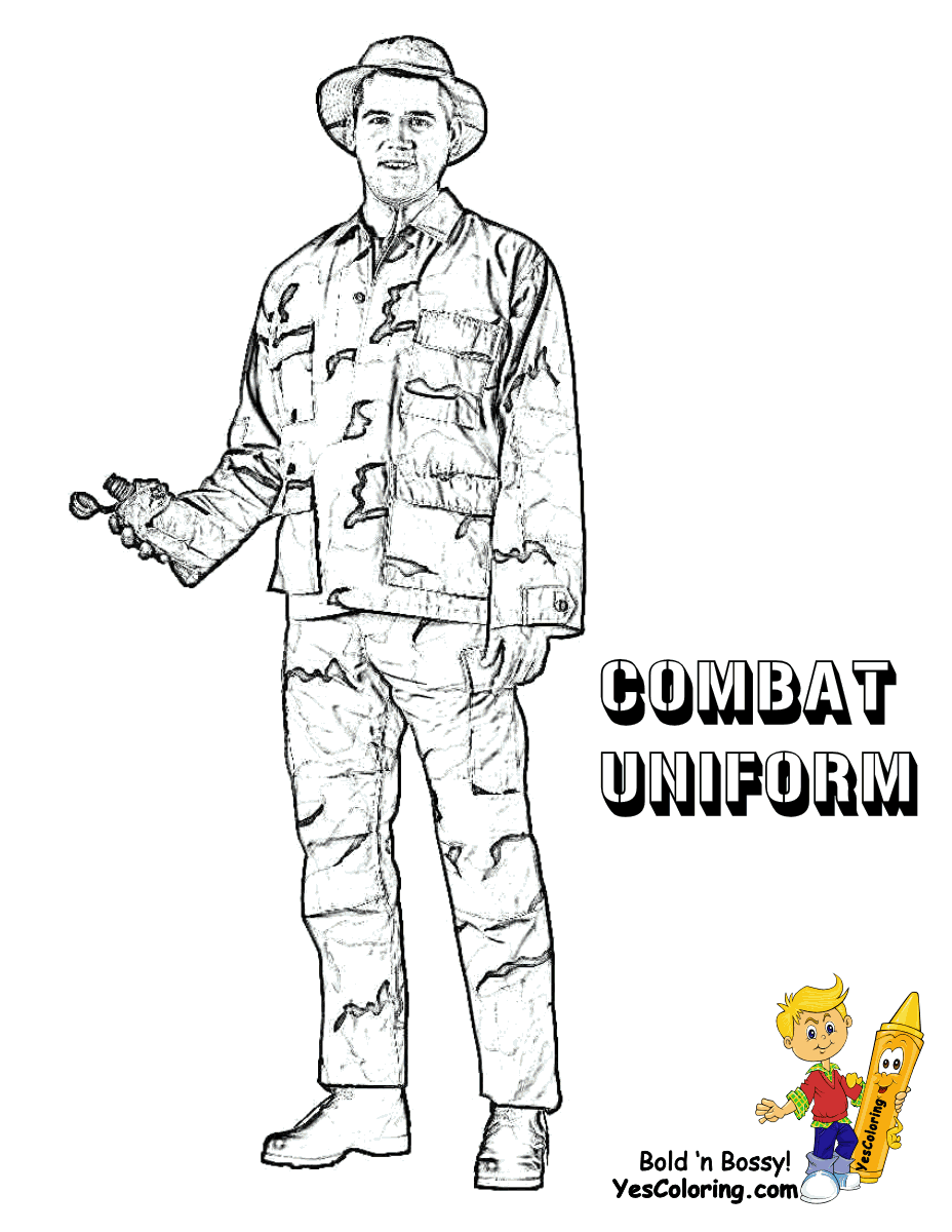 35 Cool Military Coloring Pages Printable 35