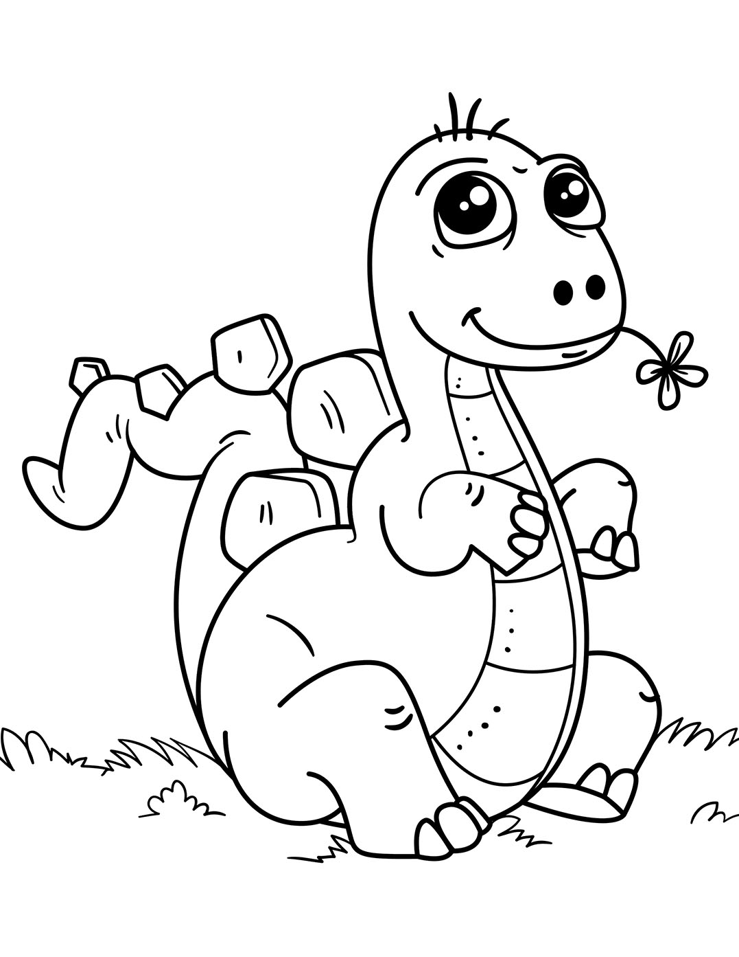 35 Dinosaur Christmas Coloring Pages Printable 16