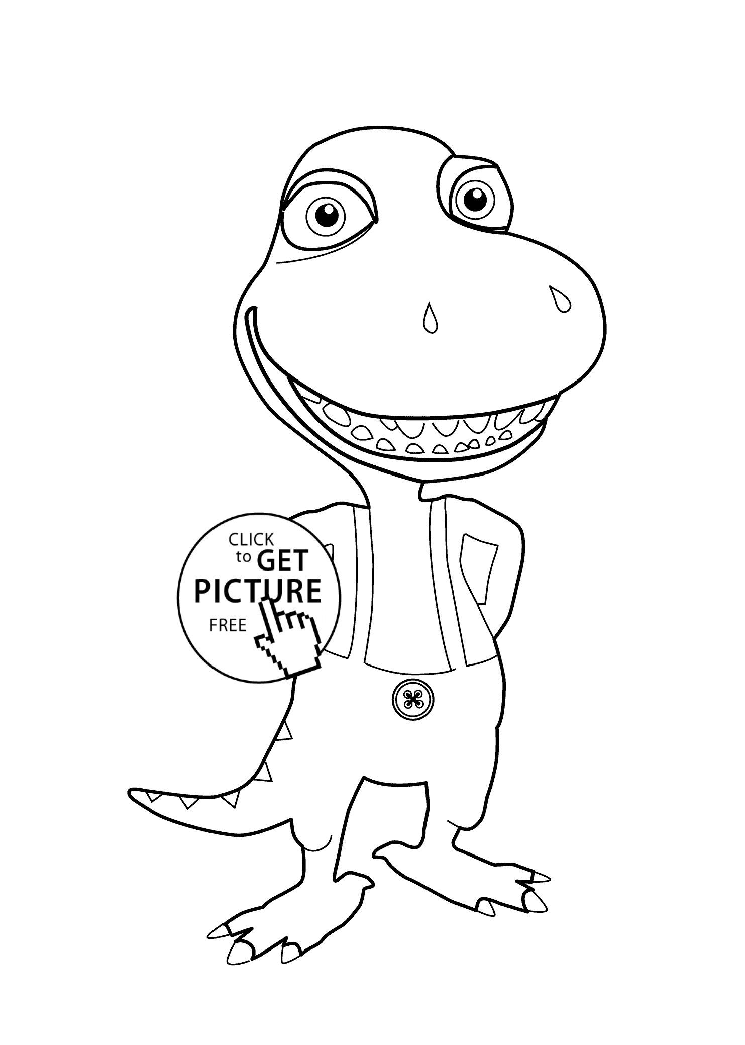 35 Dinosaur Christmas Coloring Pages Printable 26