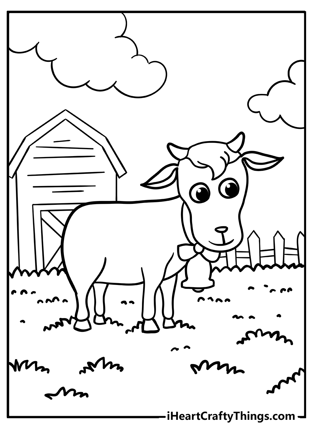 35 Farm Coloring Pages Printable 10