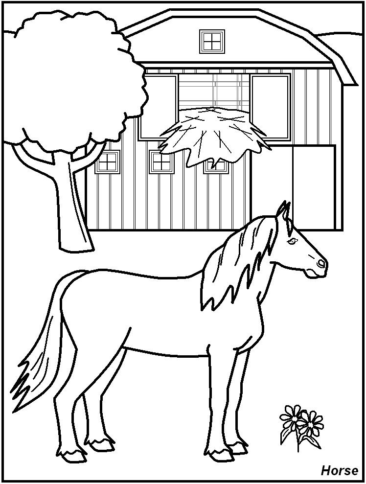 35 Farm Coloring Pages Printable 15