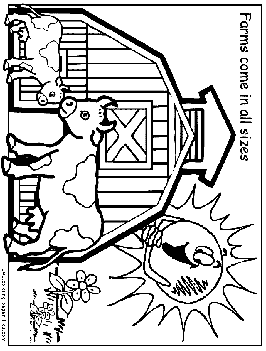 35 Farm Coloring Pages Printable 16