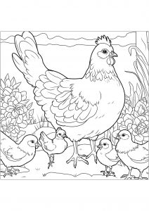 35 Farm Coloring Pages Printable 18