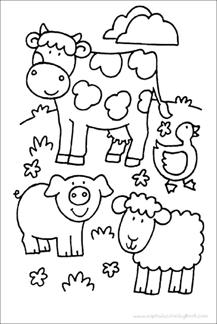 35 Farm Coloring Pages Printable 23