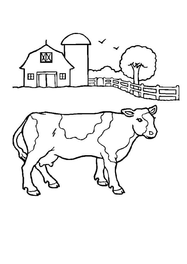 35 Farm Coloring Pages Printable 7