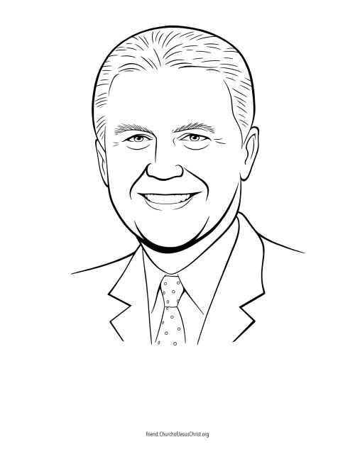 35 LDS General Conference Coloring Pages Printable 12