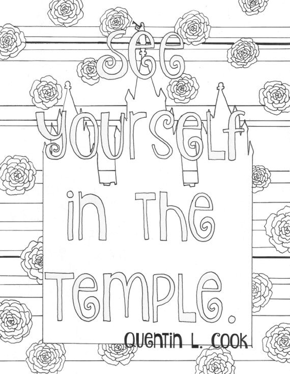 35 LDS General Conference Coloring Pages Printable 19