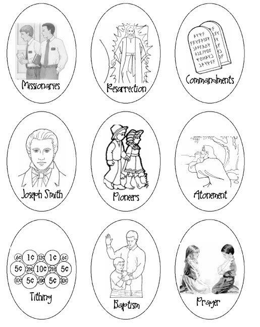 35 LDS General Conference Coloring Pages Printable 20