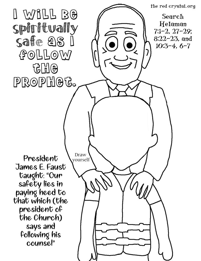 35 LDS General Conference Coloring Pages Printable 24