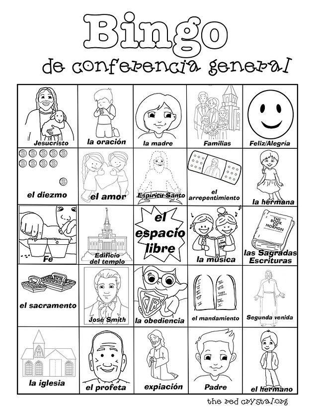 35 LDS General Conference Coloring Pages Printable 26