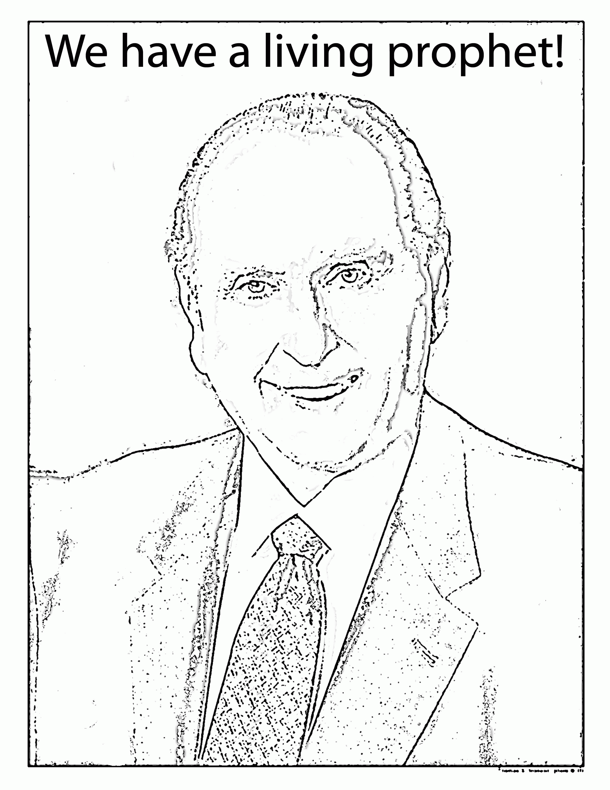 35 LDS General Conference Coloring Pages Printable 33