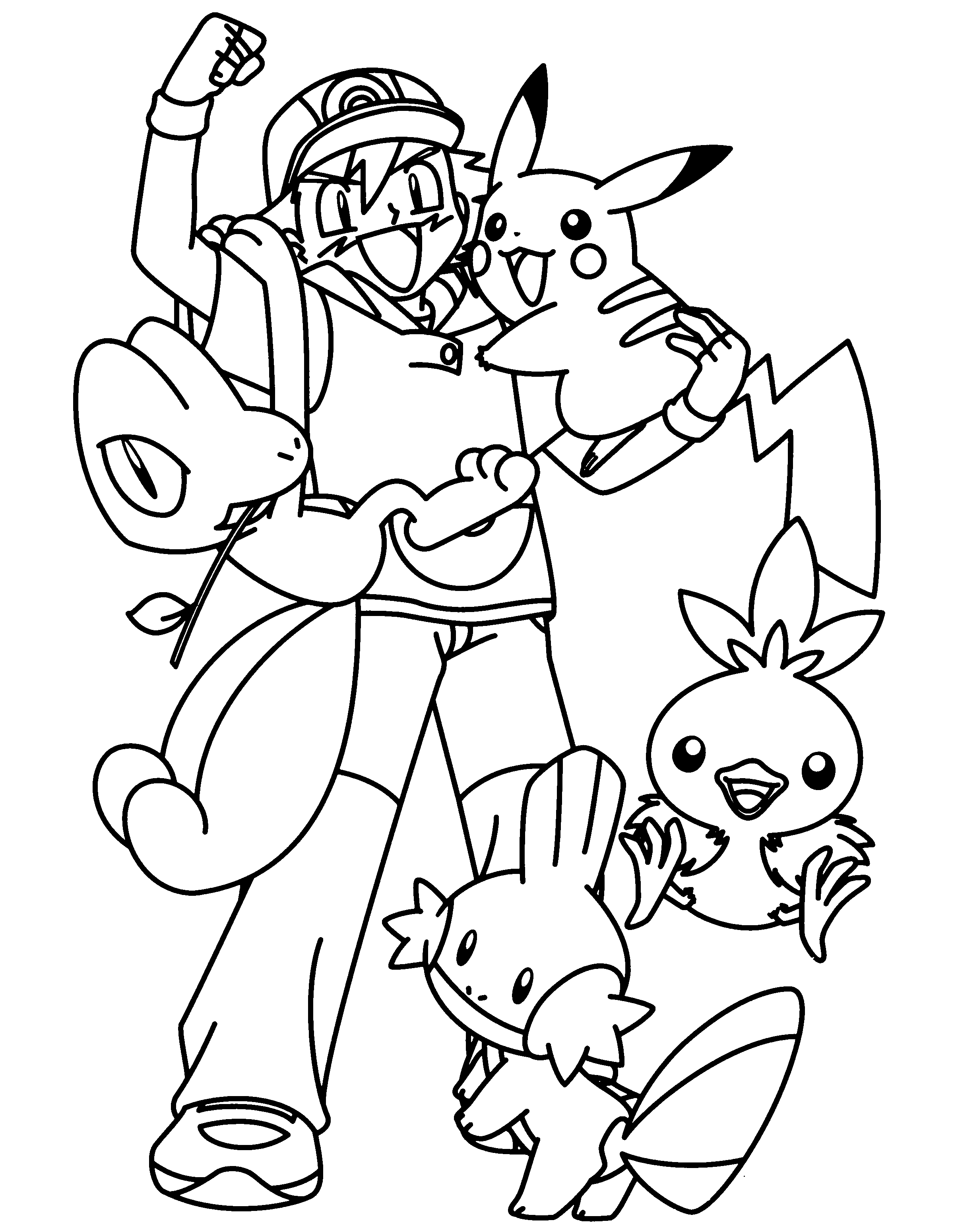 35 PokÃ©mon Black and White Coloring Pages Printable 27