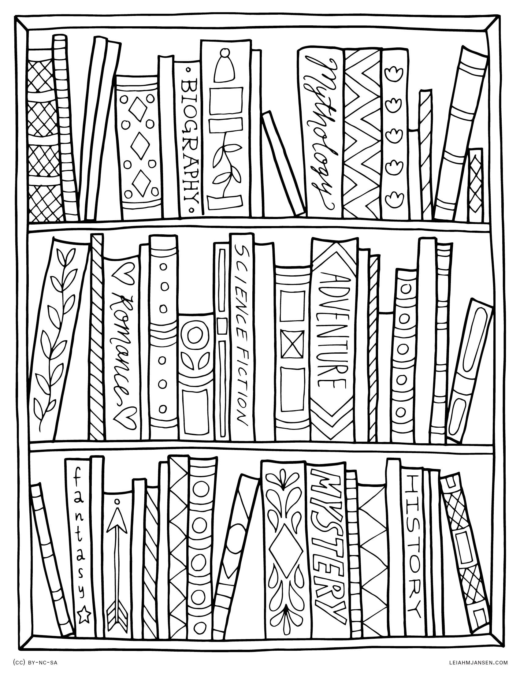 36 Books Coloring Pages Printable 1