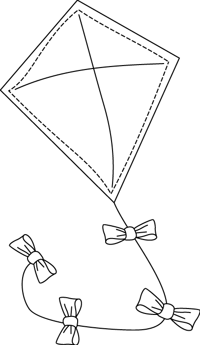 36 Cheerful Kite Coloring Pages Printable 21